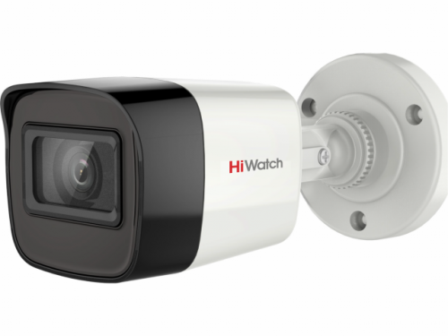 2 Мп цилиндрическая HD-TVI видеокамера  с EXIR-подсветкой до 30 м и микрофоном