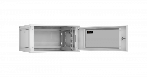 Шкаф настенный серия LITE 600х450, 6U TWI-066045-R-G-GY